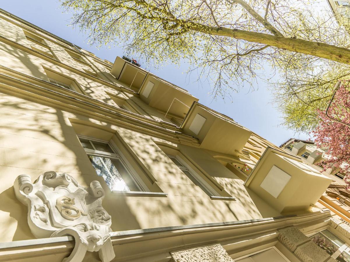 Hochwertige Altbauwohnung Im Modernen Stil In Wiesbaden - Kueche - Terrasse - Wlan - Zentral Exterior foto